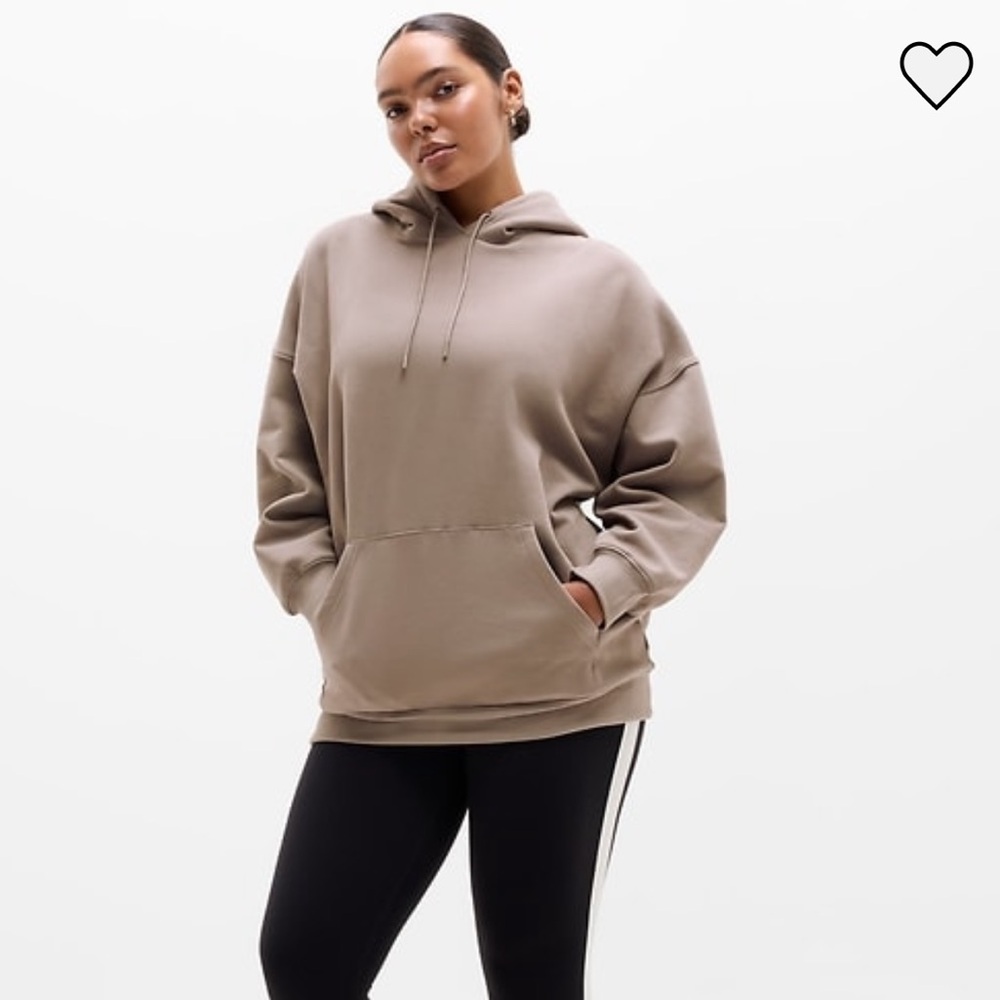 athleta forever fleece hoodie